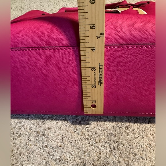 MICHEAL Micheal Kors Hamilton Fuchsia NWT From Macys Never Been Used! - Picture 14 of 14